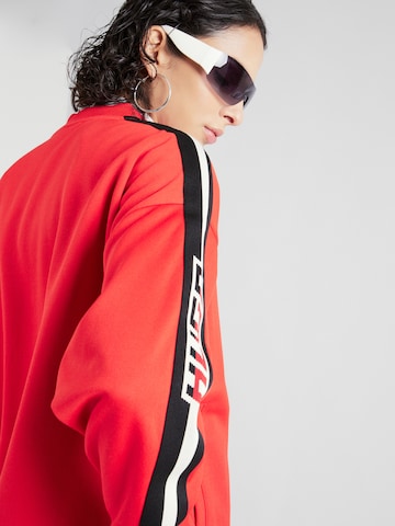 HUGO Red Sweat jacket 'Dagonia' in Red