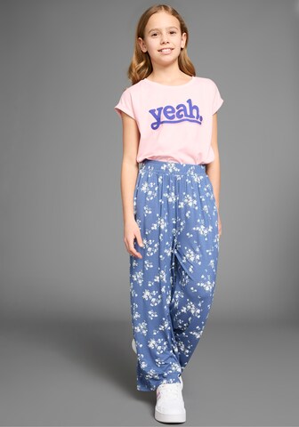 Kidsworld Wide Leg Hose in Blau