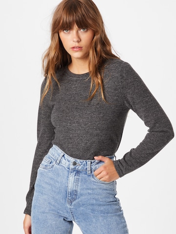 PIECES Shirt 'Pam' in Grau: Vorderseite