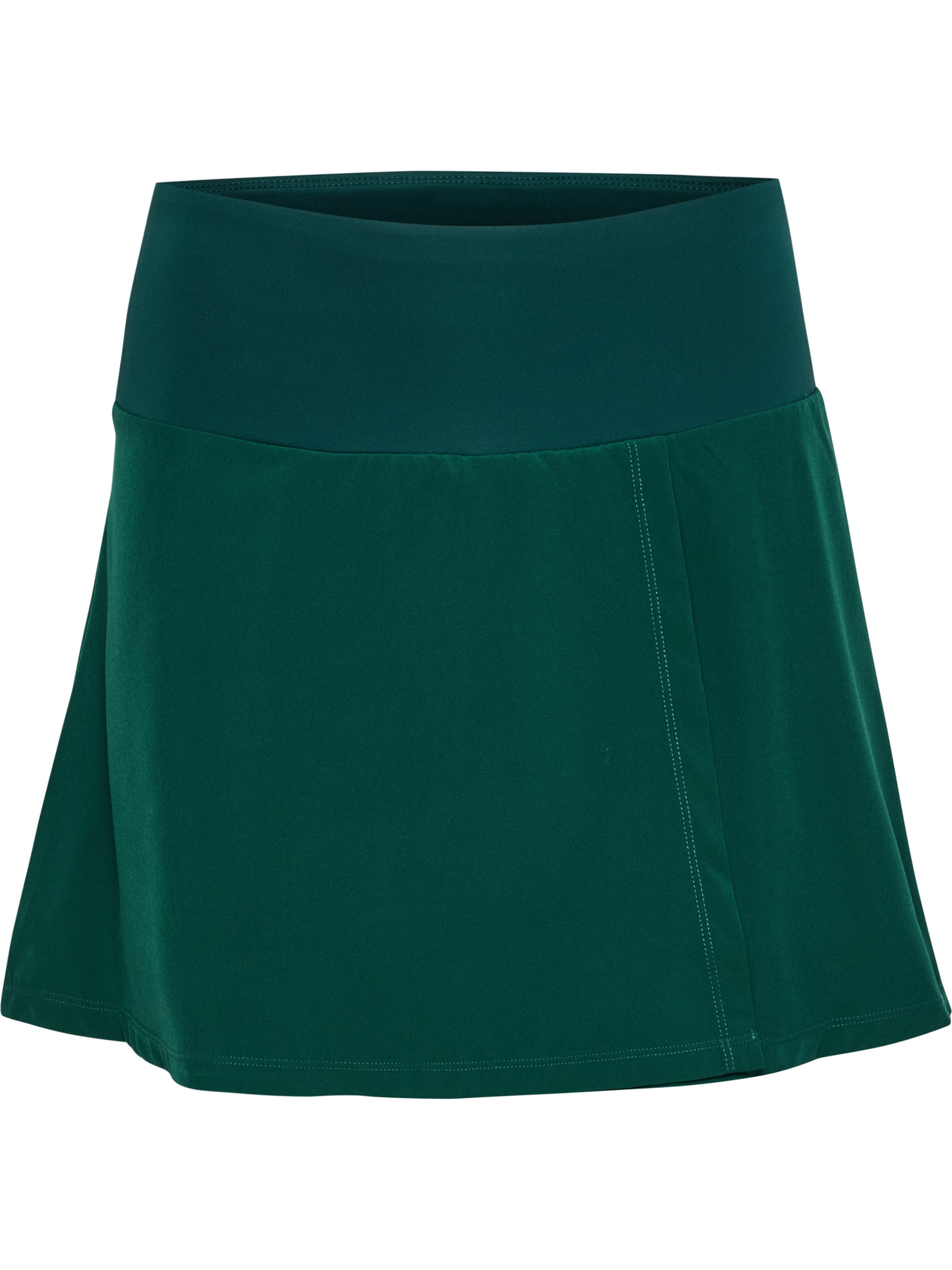 Hummel Sportrok 'Court' in Groen: voorkant