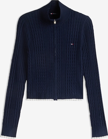 mėlyna Tommy Jeans Kardiganas: priekis