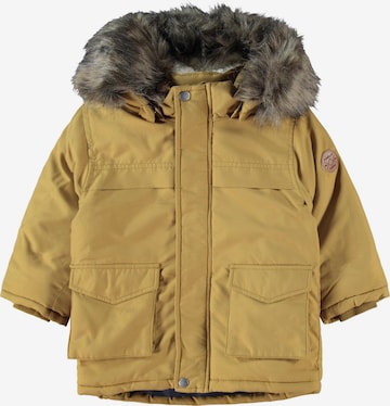 NAME IT Winter Jacket 'Mabe' in Brown: front
