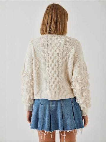 Pullover di Bianco Lucci in beige