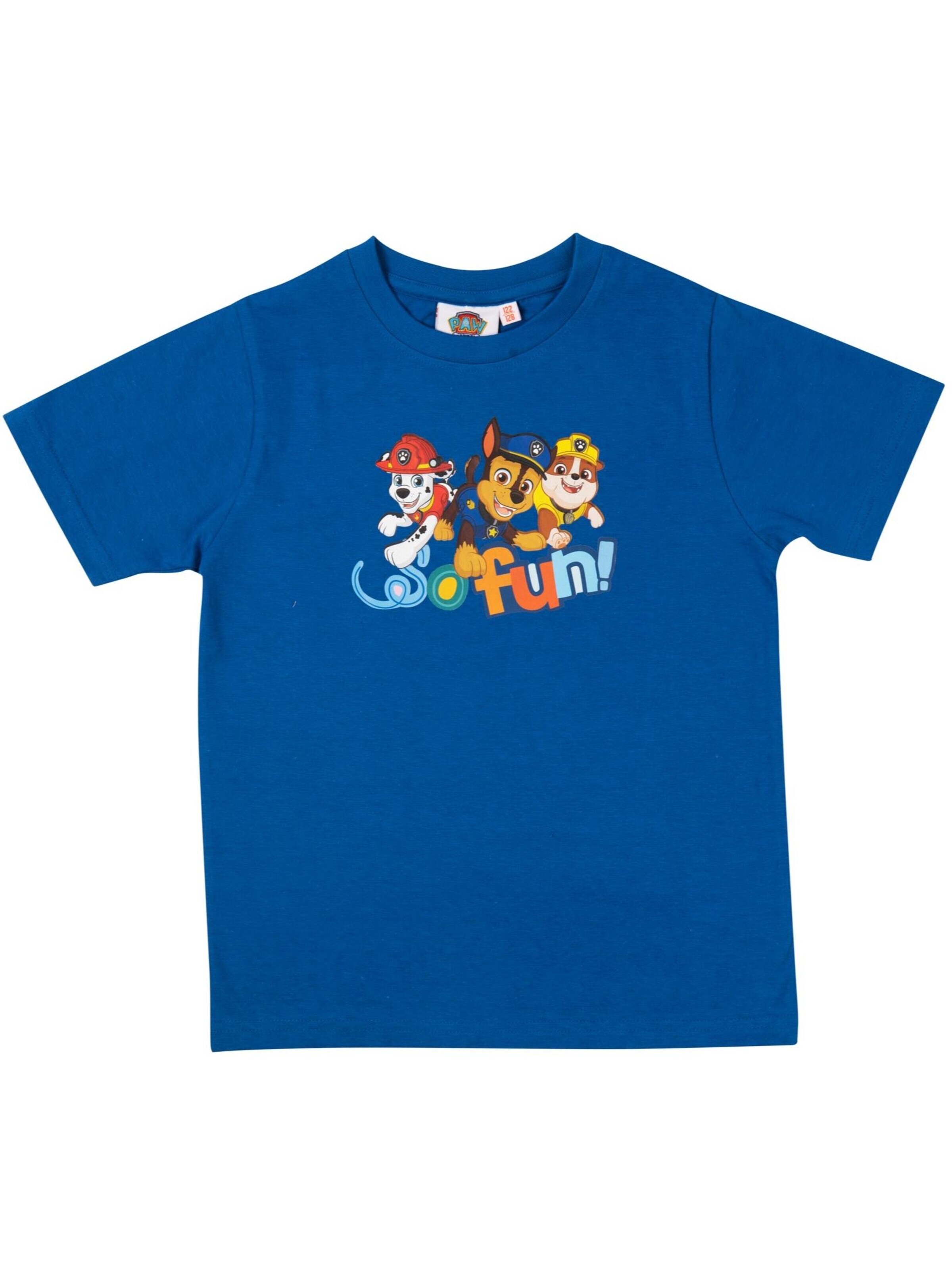 PAW Patrol Schlafanzug 'So fun!'‌‌‌ in Mischfarben