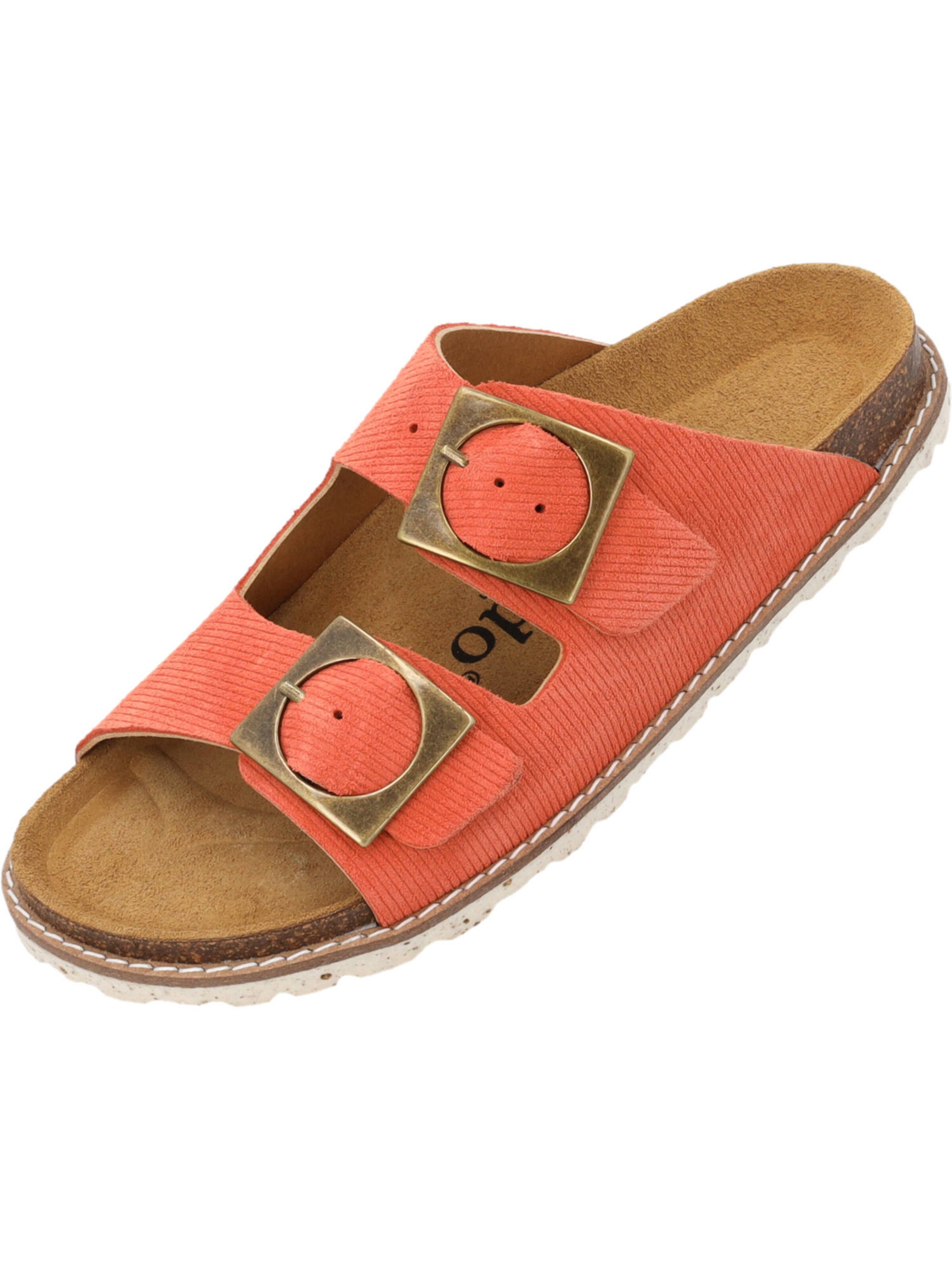 Palado Pantolette 'Elaha Corda' in Orange: Vorderseite