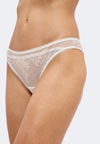 ETAM String 'Amazone' i beige: framsida