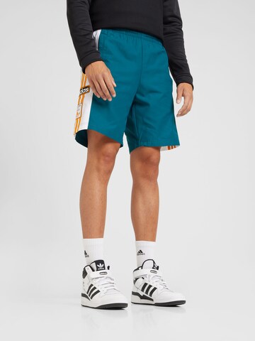 ADIDAS ORIGINALS Loose fit Trousers 'Adibreak' in Blue: front