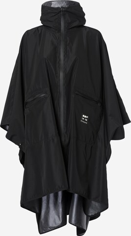 OOF WEAR Between-seasons coat in Black: front