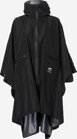 OOF WEAR Between-Seasons Coat in Black: front