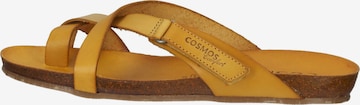 COSMOS COMFORT Pantolette in Gelb