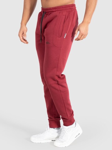 Effilé Pantalon 'Kendall' Smilodox en rouge