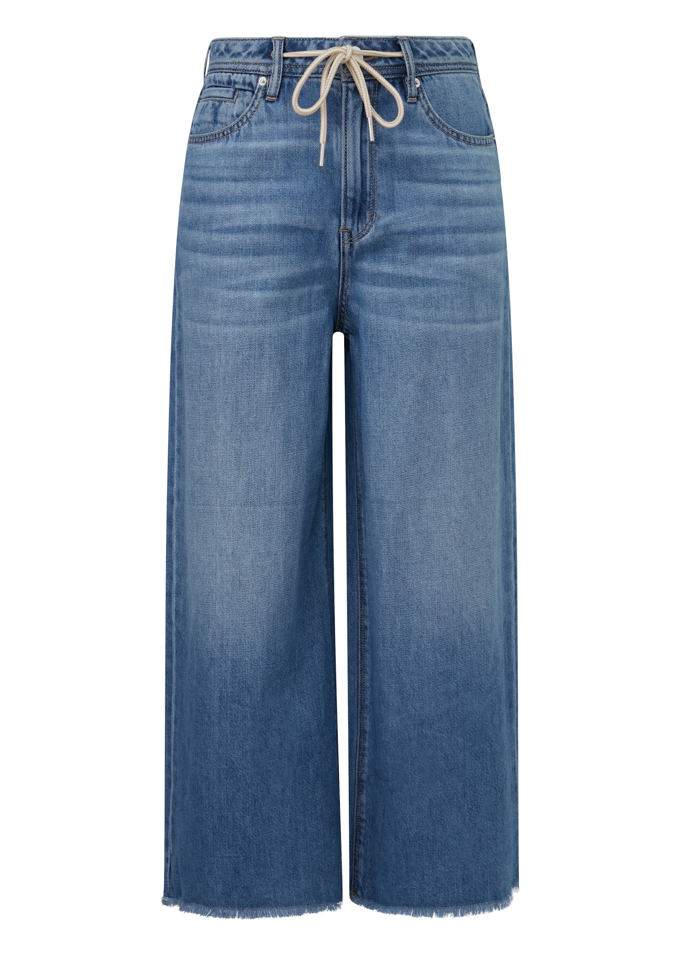 s.Oliver Wide Leg Jeans 'Suri' in Blau: Vorderseite