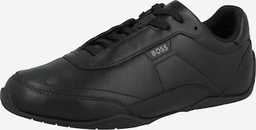 Baskets basses 'Jaylen' BOSS en noir : devant