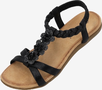 Palado Sandals 'Palado Grebella' in Black: front