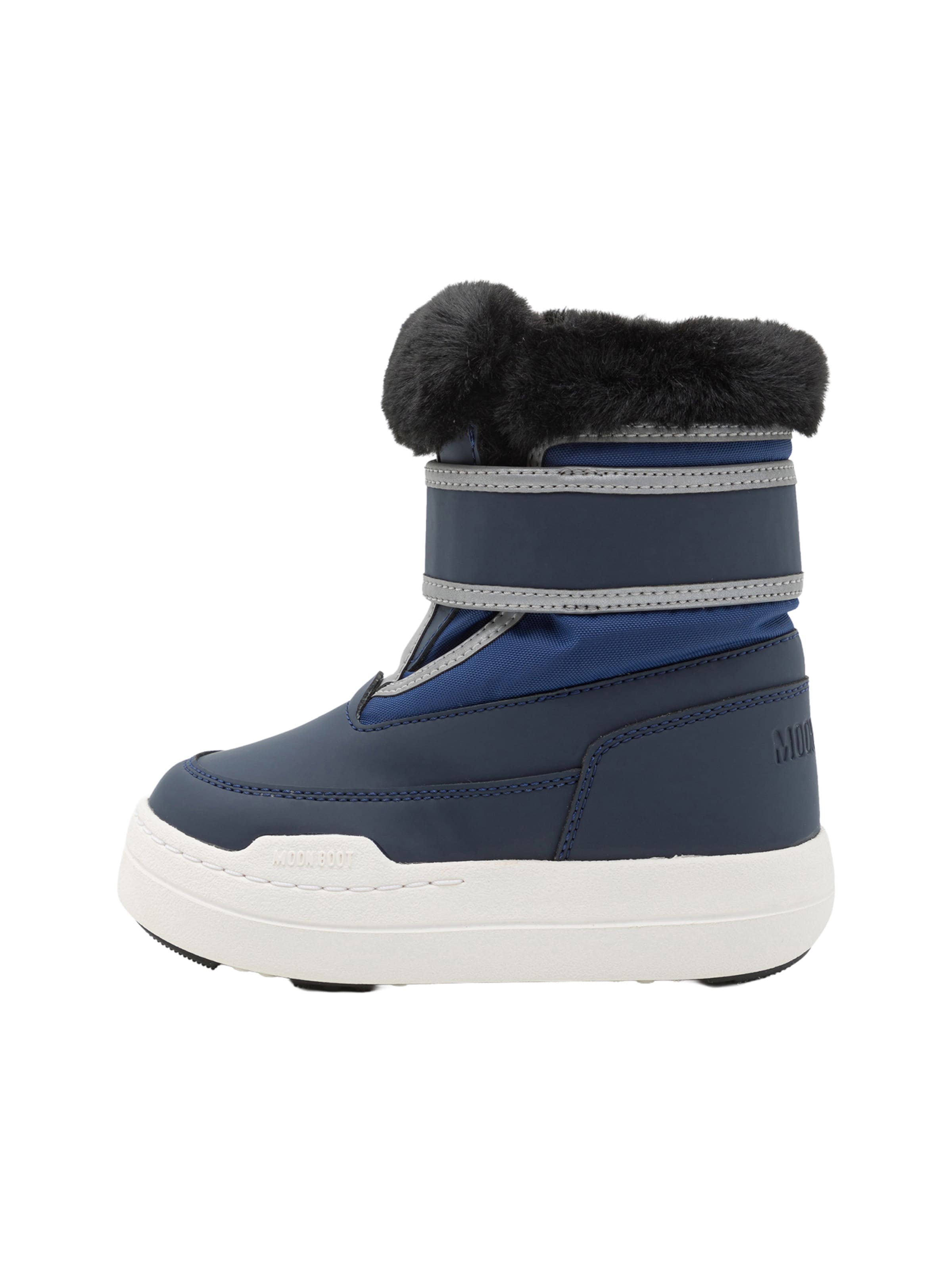 MOON BOOT Сноубутсы 'PARK STRAP' в Синий: спереди