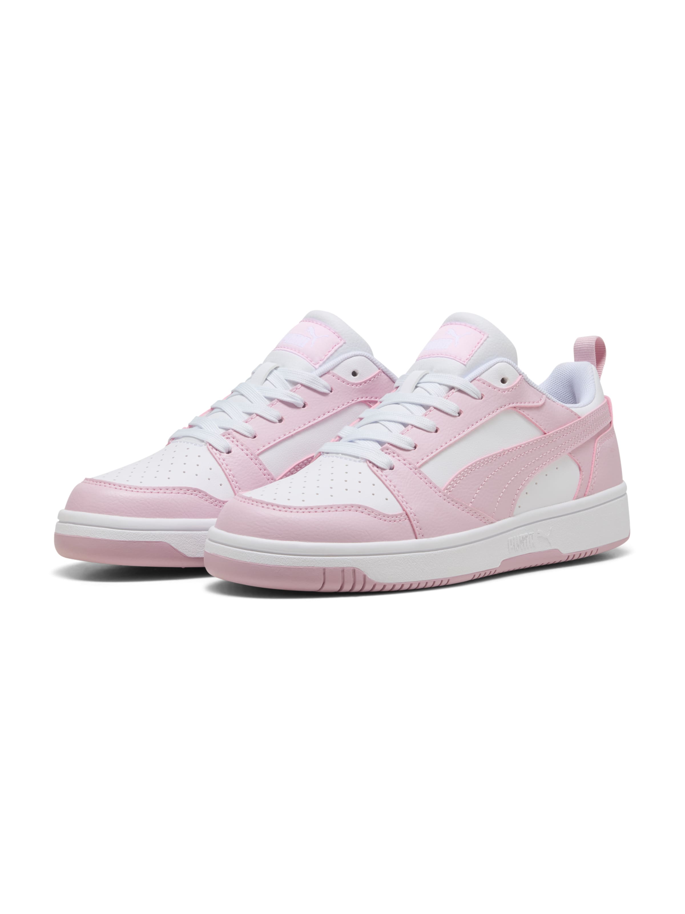 PUMA - Sapatilhas baixas 'Rebound V6' em branco
