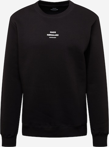 MADS NORGAARD COPENHAGEN Sweatshirt in Black: front