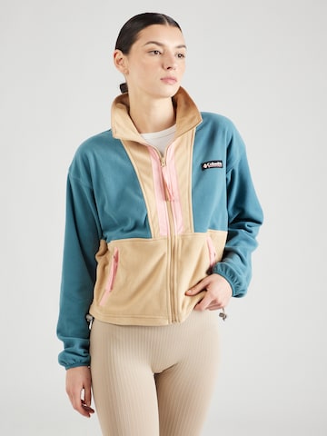 COLUMBIA Athletic Jacket 'Back Bowl' in Green: front
