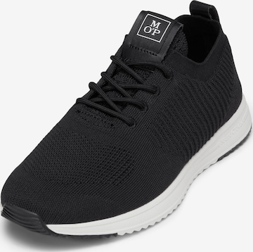 Marc O'Polo - Zapatillas deportivas bajas 'Jasper' en negro: frente