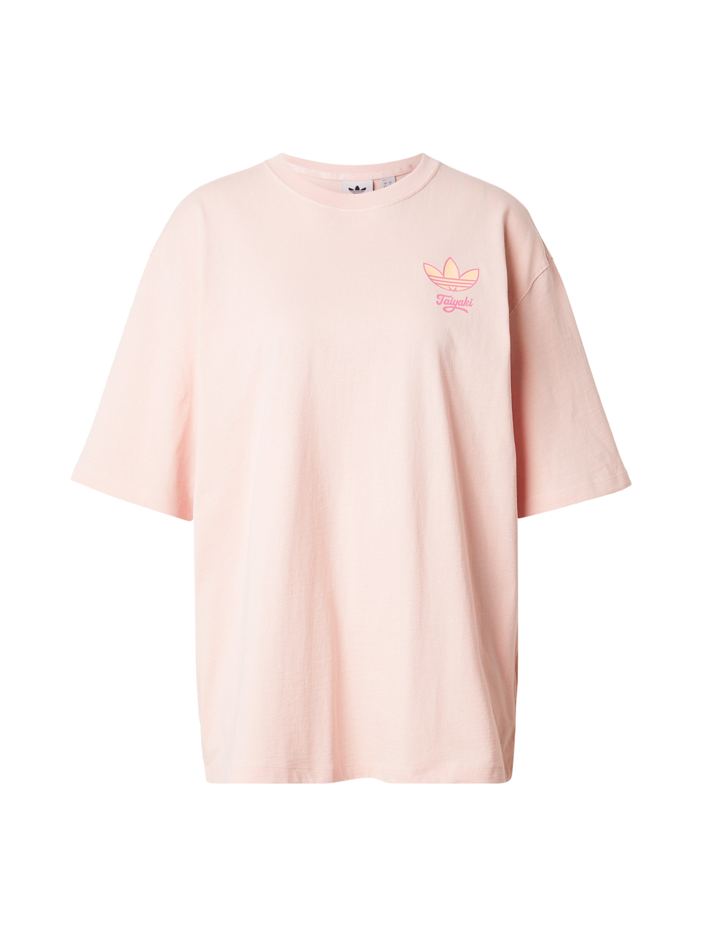 ADIDAS ORIGINALS T-Shirt 'TAIYAKI' in pink / rosa / weiß, Produktansicht