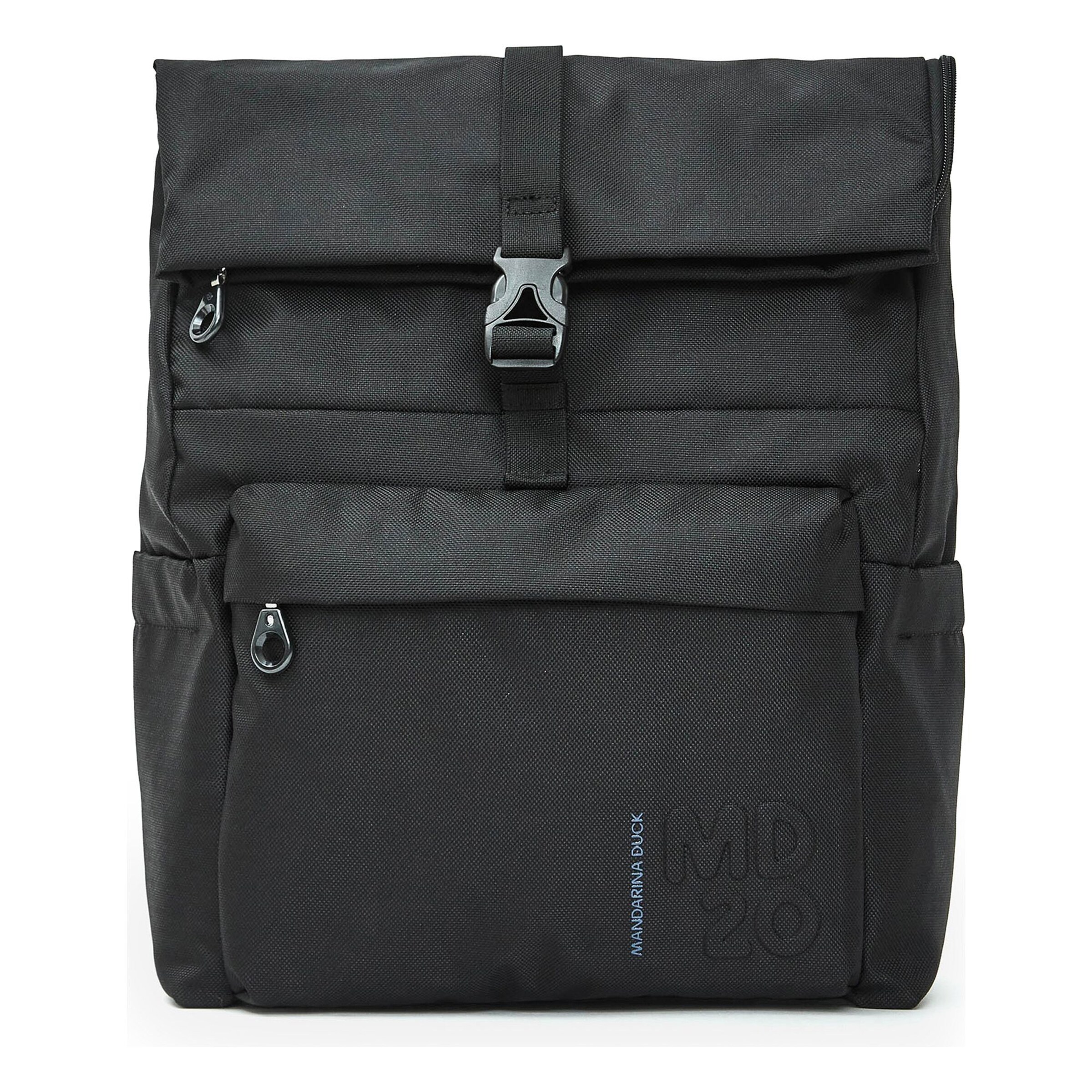 MANDARINA DUCK Backpack in Black: front