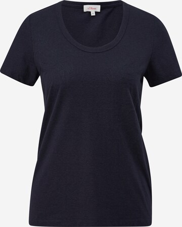 s.Oliver - Camiseta en azul: frente