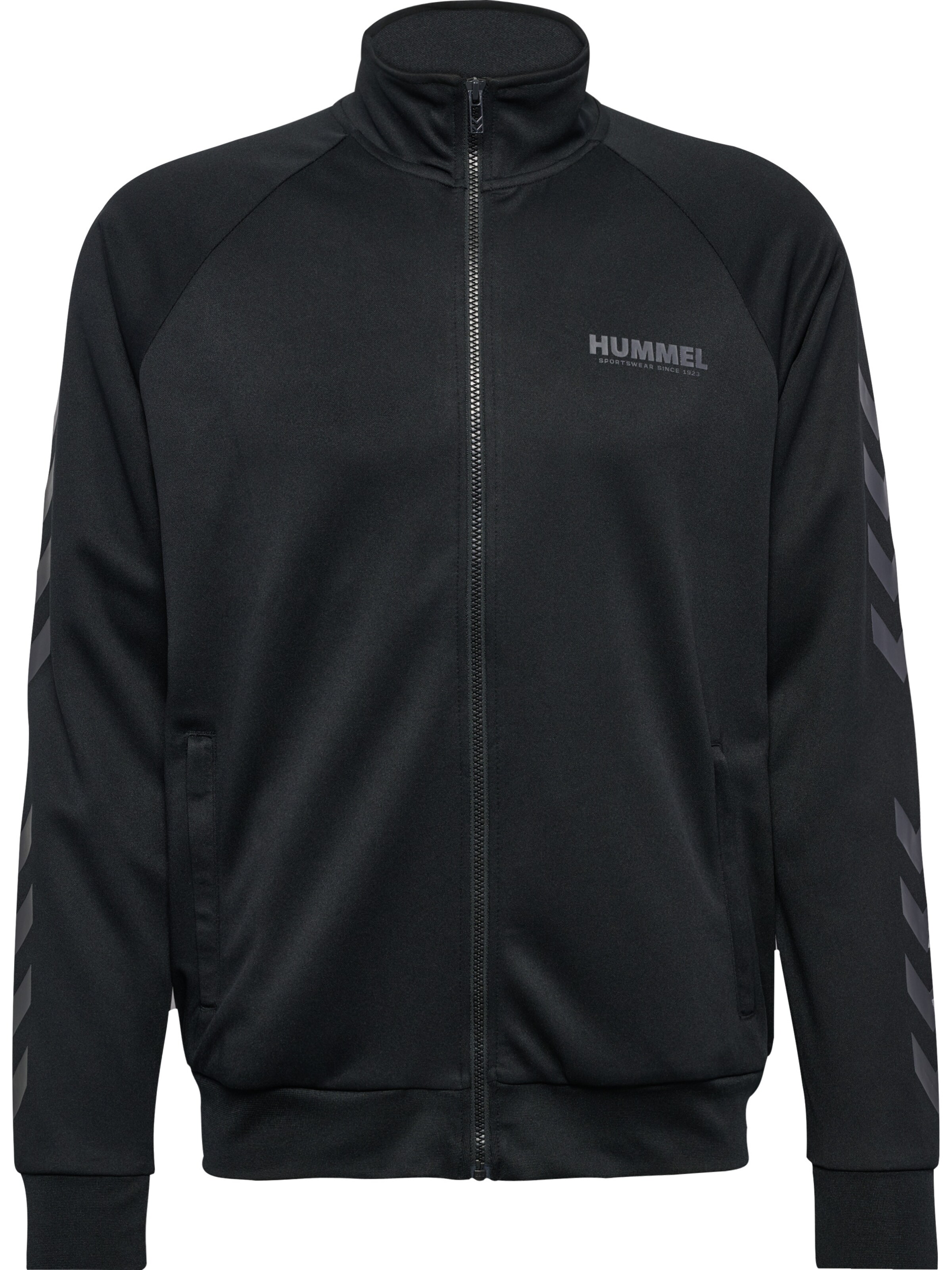 Hummel Trainingspak 'Legacy' in Zwart: voorkant