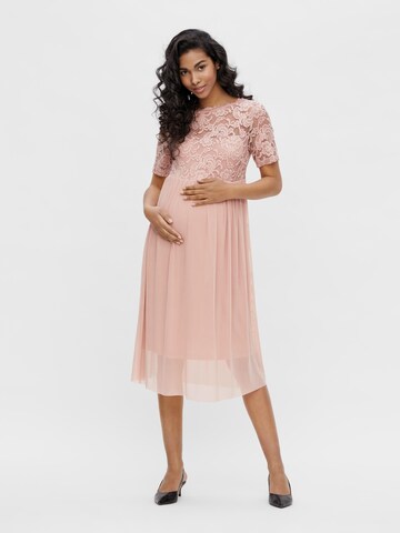 MAMALICIOUS Kleid 'Mivana' in Pink