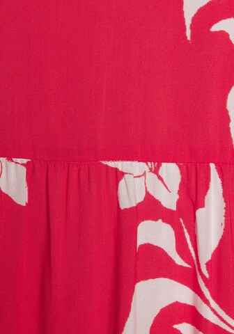 LASCANA Kleid in Rot