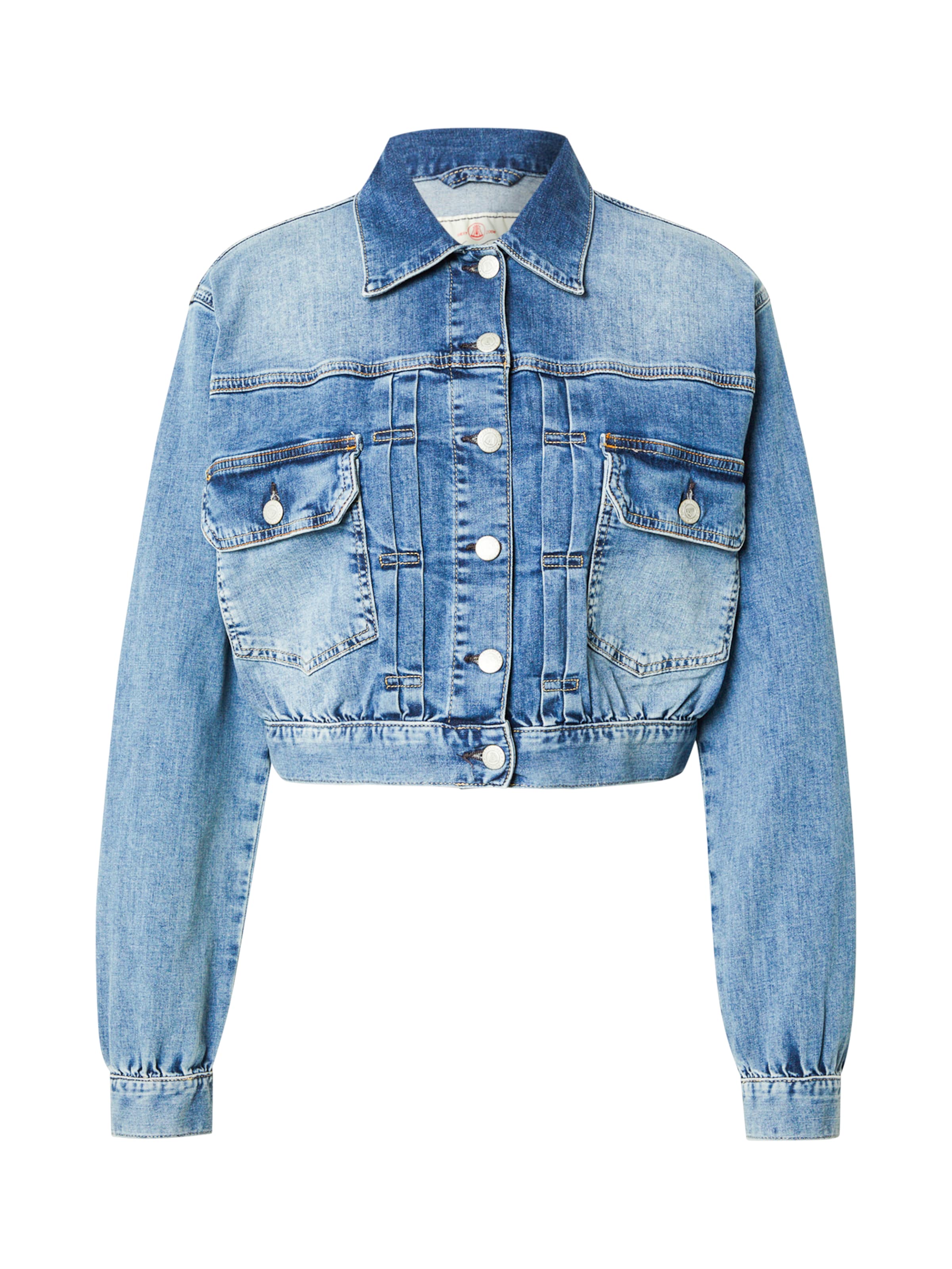 Herrlicher Přechodná bunda 'Dotty' – modrá: přední strana