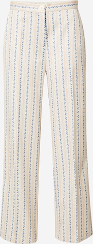 Pantalon à plis Stella Nova en beige : devant
