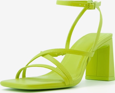 Bershka Sandale in grün, Produktansicht