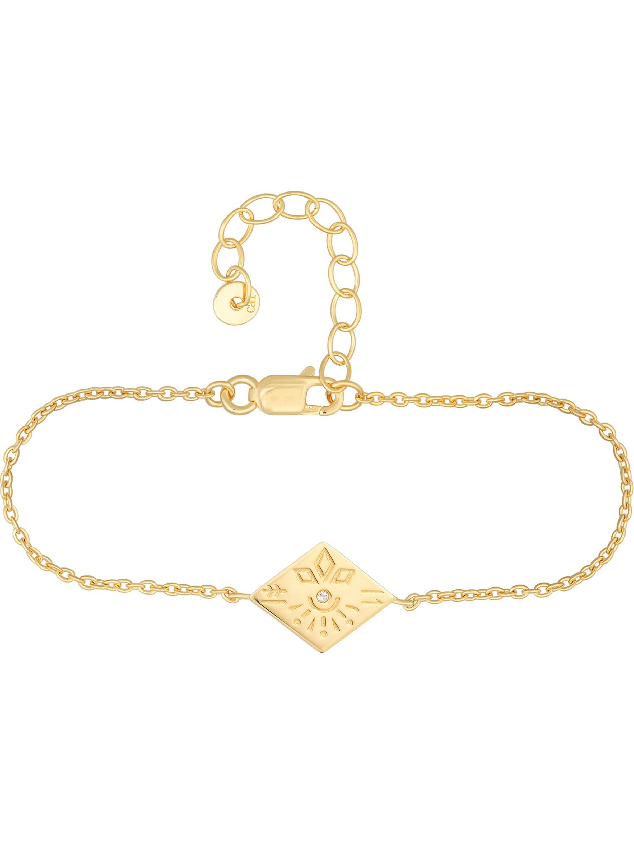 caï Armband in Gold: Vorderseite