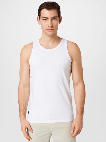 T-Shirt Superdry en blanc : devant