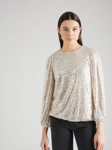 COMMA - Blusa em bege: frente