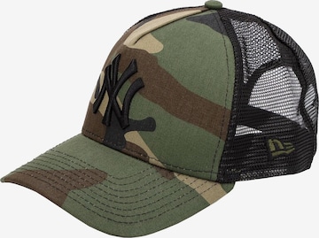 NEW ERA Cap 'New Era Clean Trucker New York Yankees MLB Cap' in Green: front