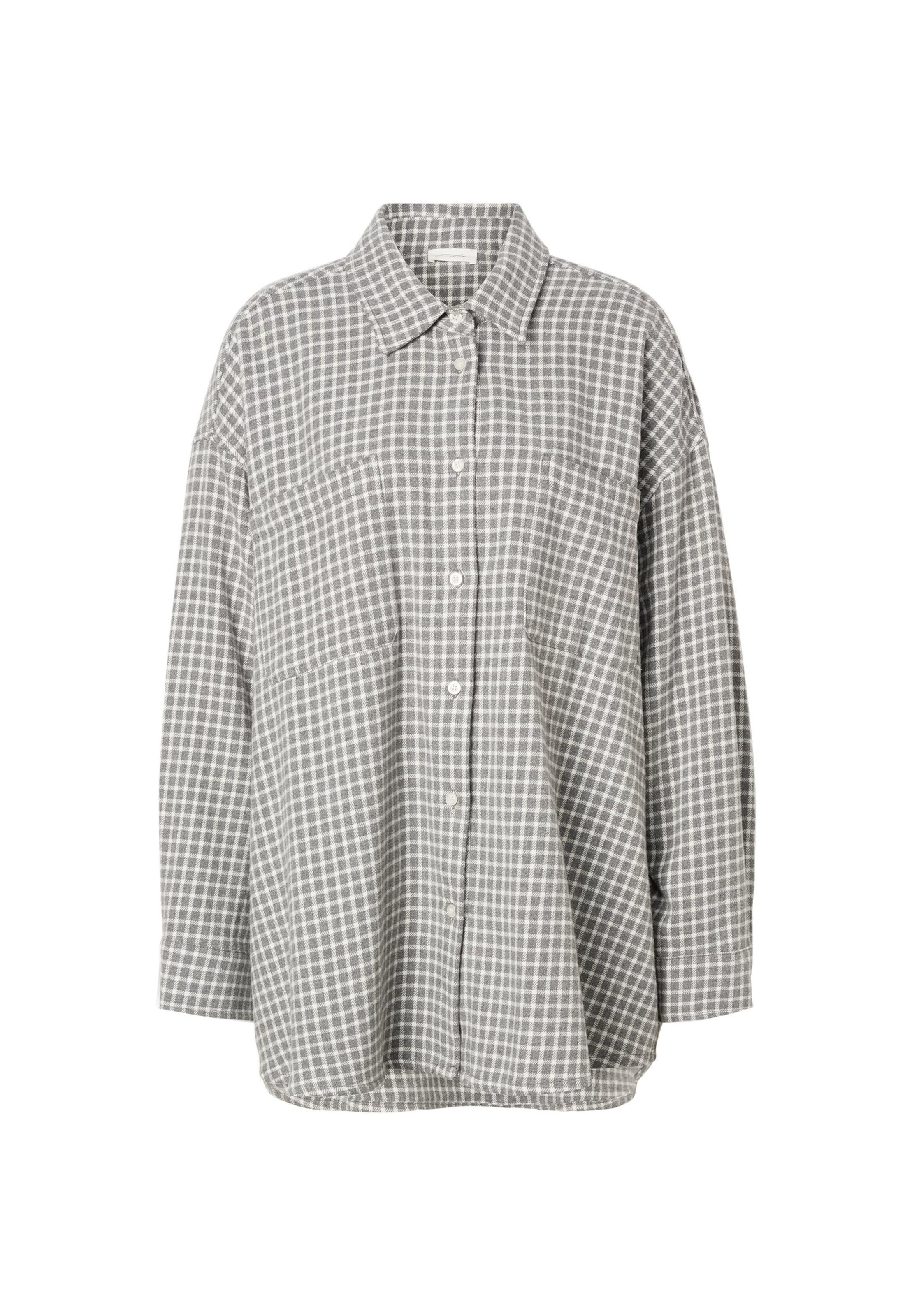 Camicia da donna 'Hoxcity' di AMERICAN VINTAGE in grigio: frontale