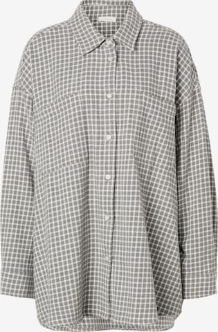 Camicia da donna 'Hoxcity' di AMERICAN VINTAGE in grigio: frontale
