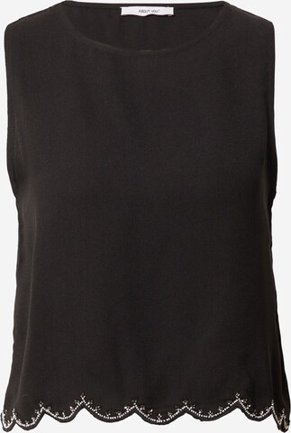 ABOUT YOU Top 'Dilara' in Black: front