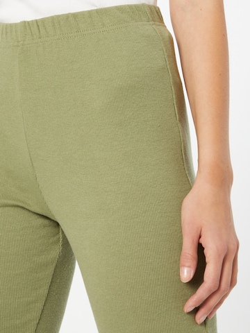 Public Desire Flared Pants in Green