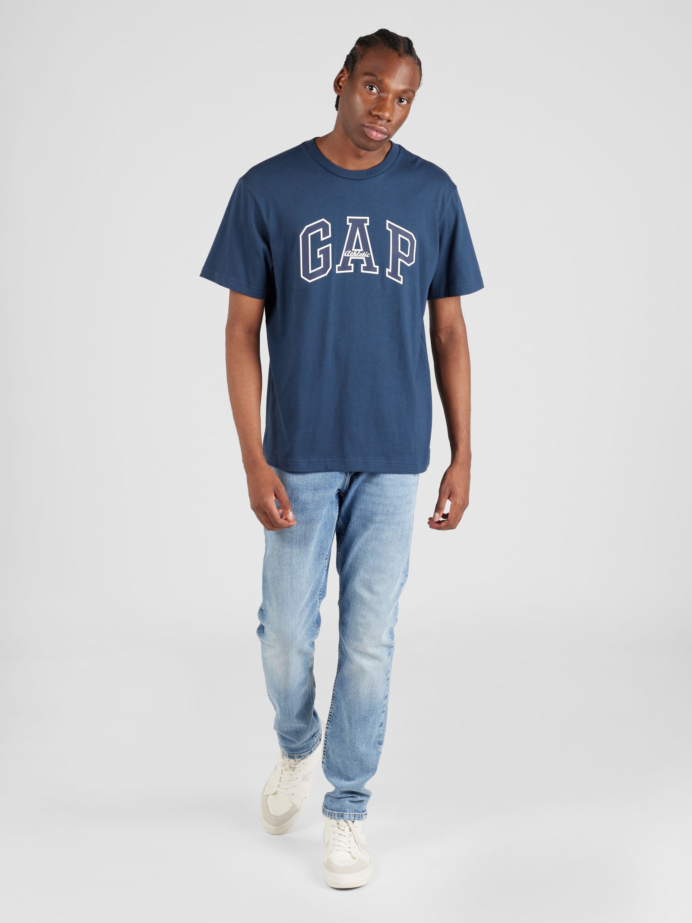 Gap navy blue t cheap shirt