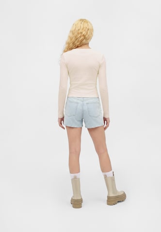 Calvin Klein JeansMajica - bijela boja: stražnji dio