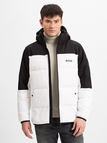 BOSS Winterjacke 'J_Hamar3' in Weiß: Vorderseite
