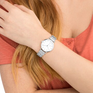 NOELANI Analog Watch in Silver: front