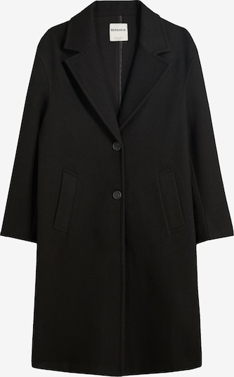 Bershka Prechodný kabát - čierna, Produkt