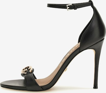 GUESS Riemensandale 'Kabrina' in Schwarz: Vorderseite