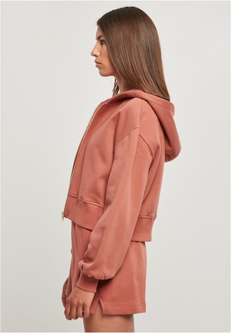 Urban Classics Sweatjacke in Rot