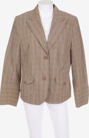 Luisa Cerano Blazer in XXL in Brown: front