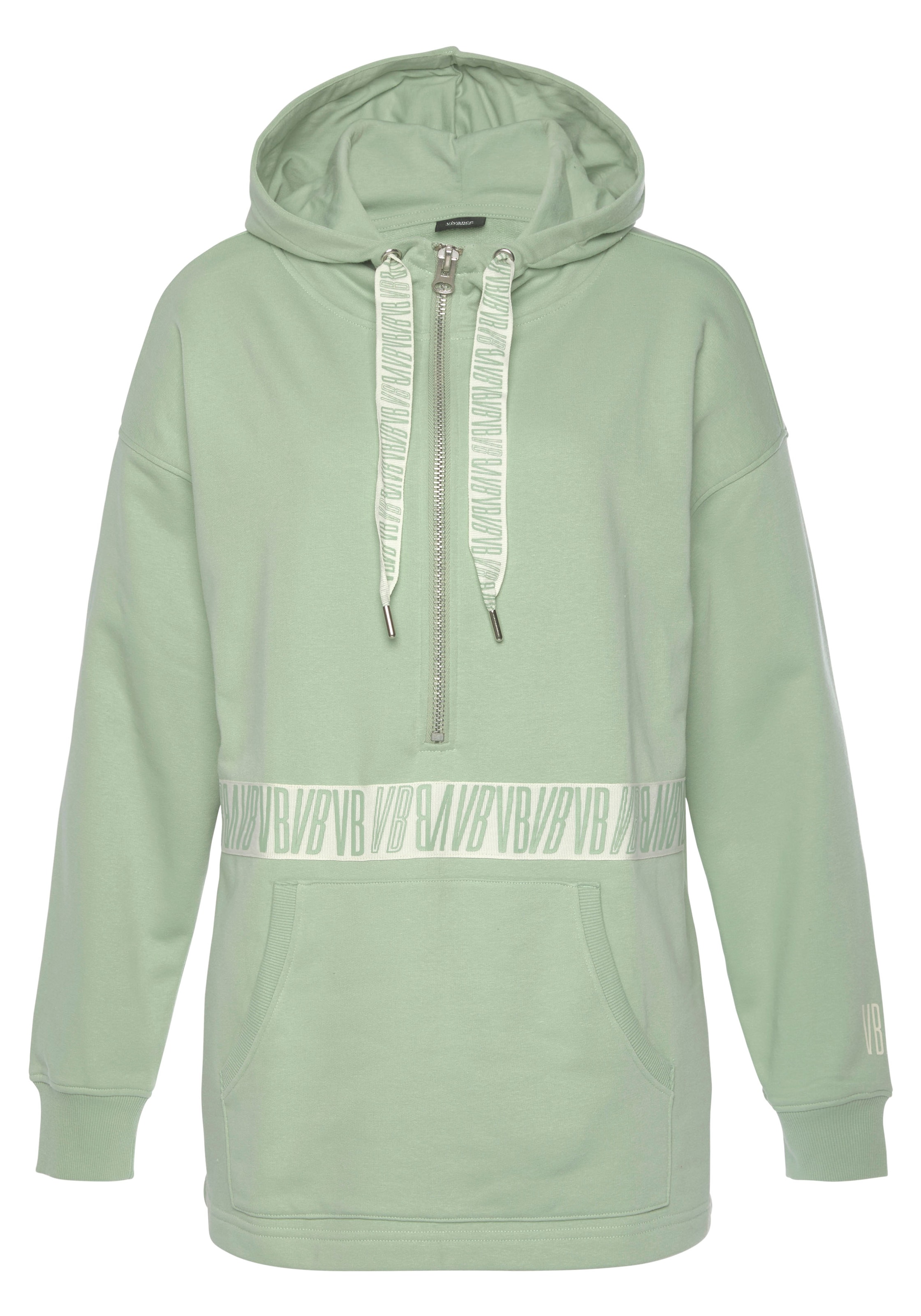 VENICE BEACH Sweatshirt in Green: front