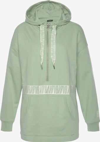 Sweat-shirt VENICE BEACH en vert : devant